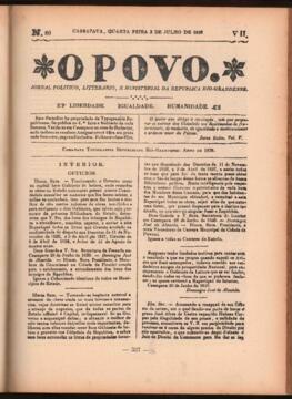 O Povo 1839 julho-setembro, nº80-105, página 337-442