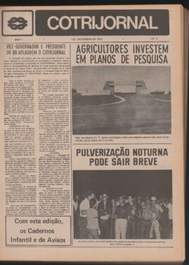 Cotrijornal 1973 novembro, ano 1, nº4