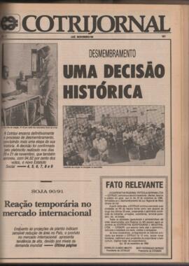 Cotrijornal 1990 novembro, ano 17, nº181