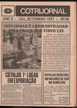 Cotrijornal 1977 setembro, ano 5, nº45